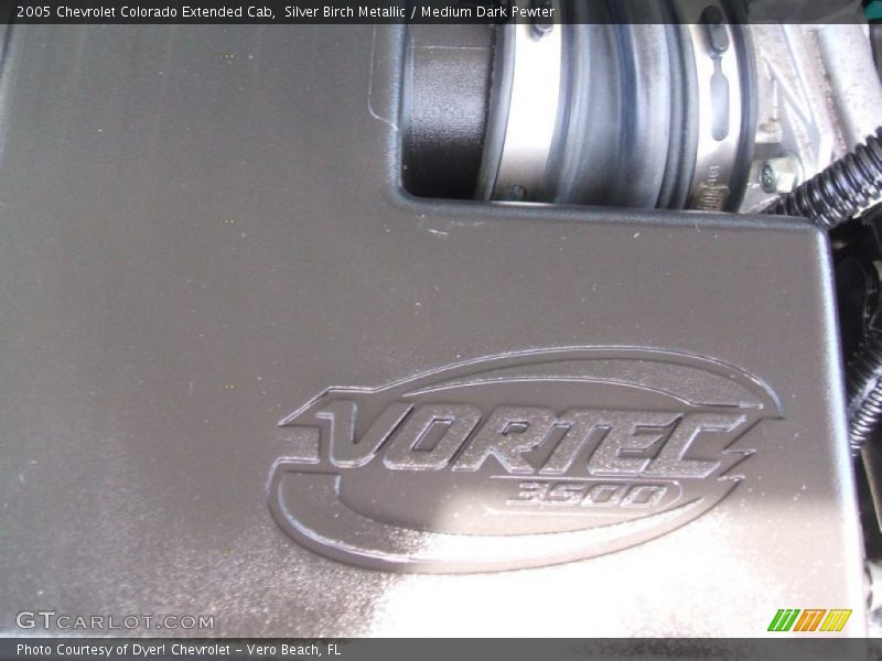 Silver Birch Metallic / Medium Dark Pewter 2005 Chevrolet Colorado Extended Cab