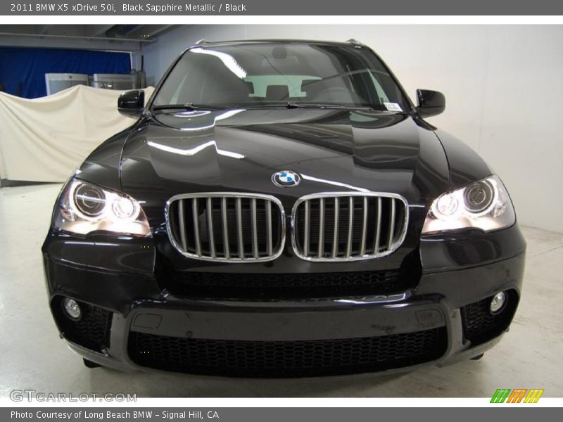 Black Sapphire Metallic / Black 2011 BMW X5 xDrive 50i