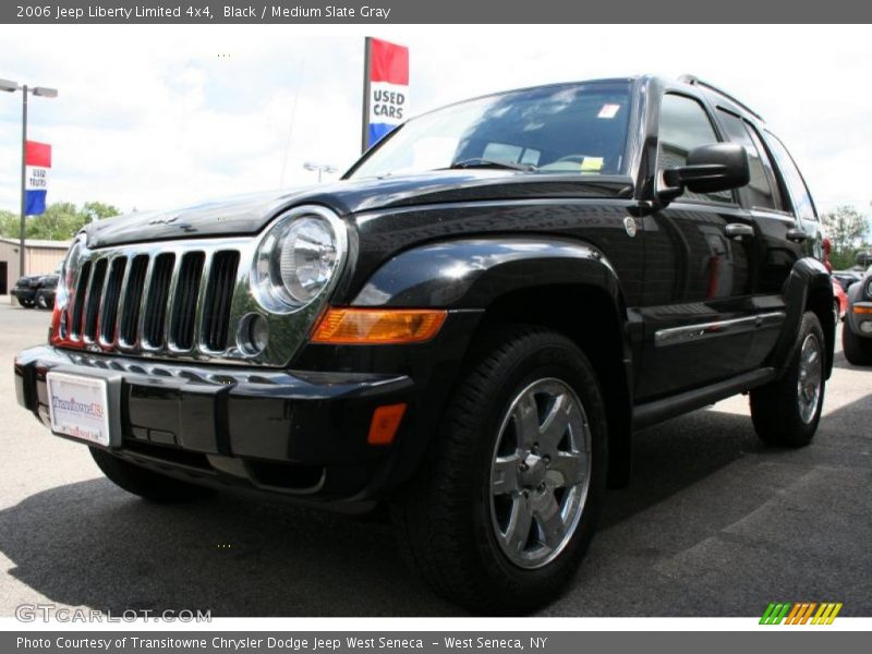 Black / Medium Slate Gray 2006 Jeep Liberty Limited 4x4