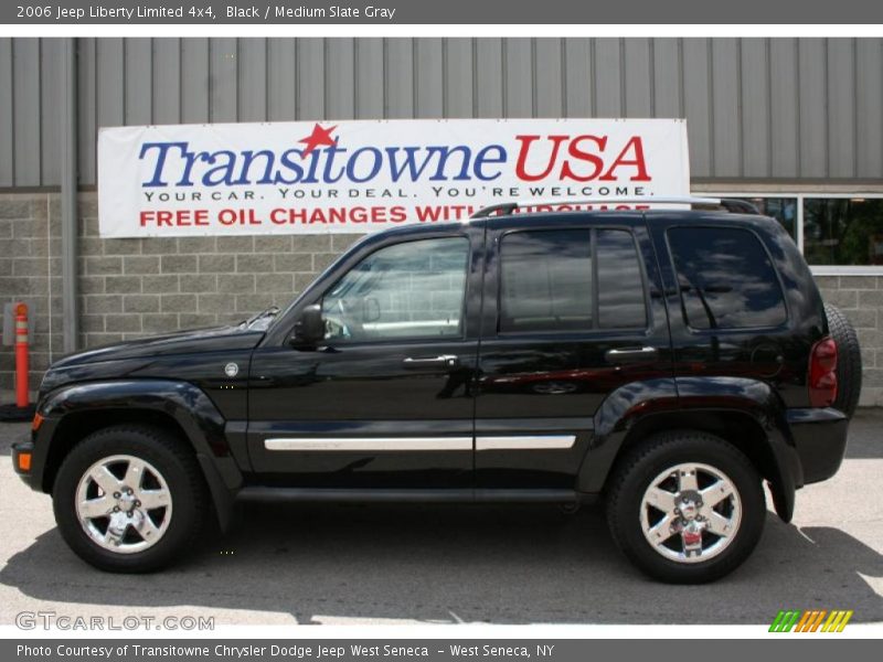 Black / Medium Slate Gray 2006 Jeep Liberty Limited 4x4