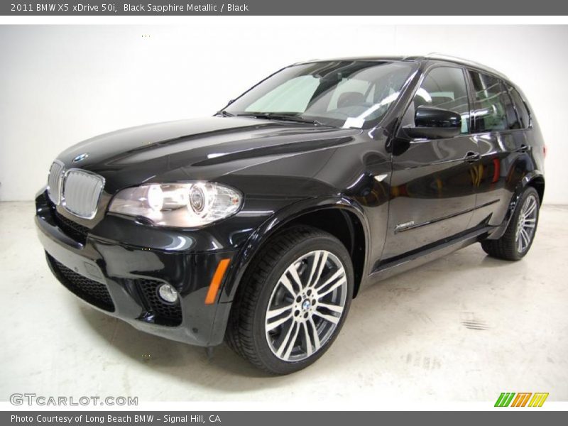 Black Sapphire Metallic / Black 2011 BMW X5 xDrive 50i
