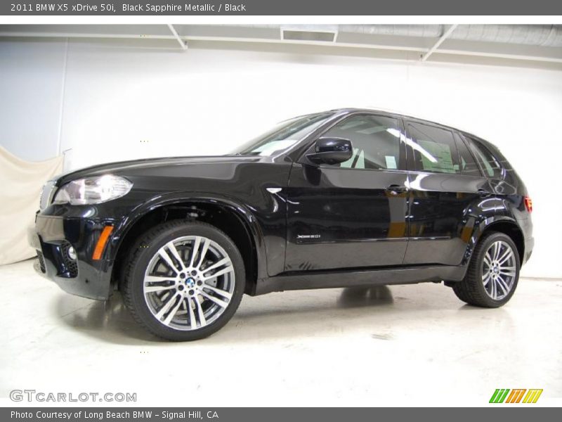 Black Sapphire Metallic / Black 2011 BMW X5 xDrive 50i