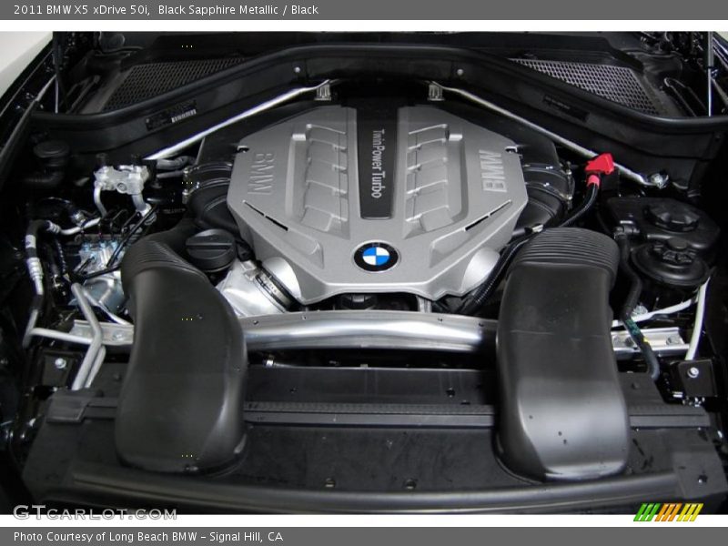 Black Sapphire Metallic / Black 2011 BMW X5 xDrive 50i