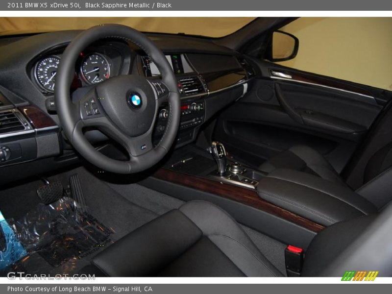 Black Sapphire Metallic / Black 2011 BMW X5 xDrive 50i