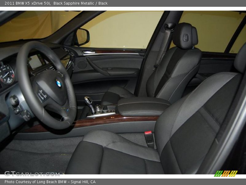 Black Sapphire Metallic / Black 2011 BMW X5 xDrive 50i