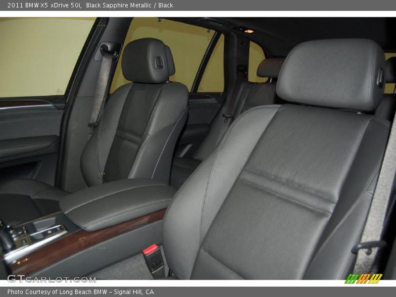 Black Sapphire Metallic / Black 2011 BMW X5 xDrive 50i