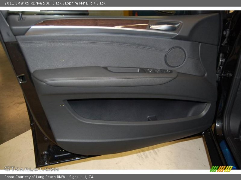 Black Sapphire Metallic / Black 2011 BMW X5 xDrive 50i