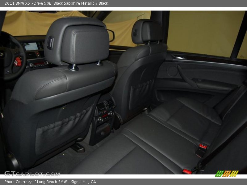 Black Sapphire Metallic / Black 2011 BMW X5 xDrive 50i