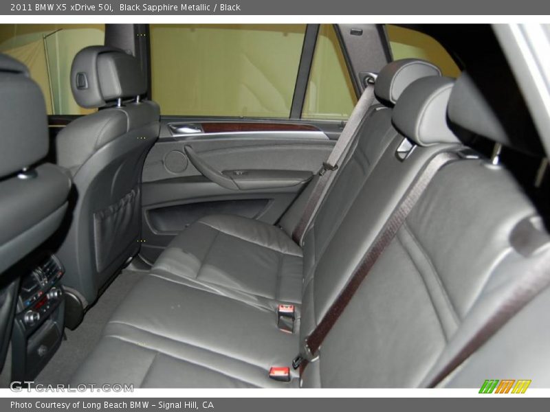 Black Sapphire Metallic / Black 2011 BMW X5 xDrive 50i