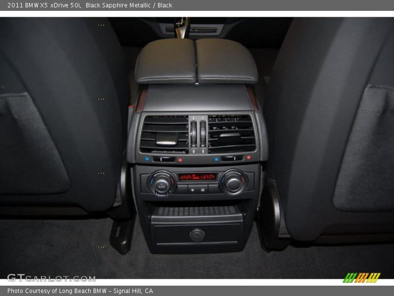 Black Sapphire Metallic / Black 2011 BMW X5 xDrive 50i