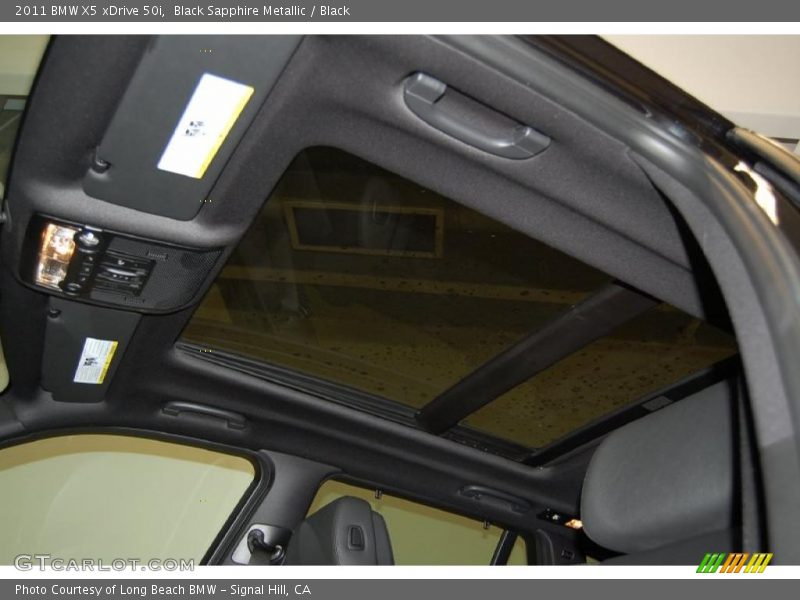 Black Sapphire Metallic / Black 2011 BMW X5 xDrive 50i