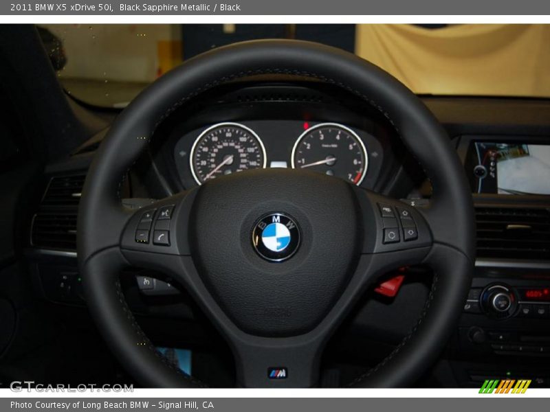 Black Sapphire Metallic / Black 2011 BMW X5 xDrive 50i
