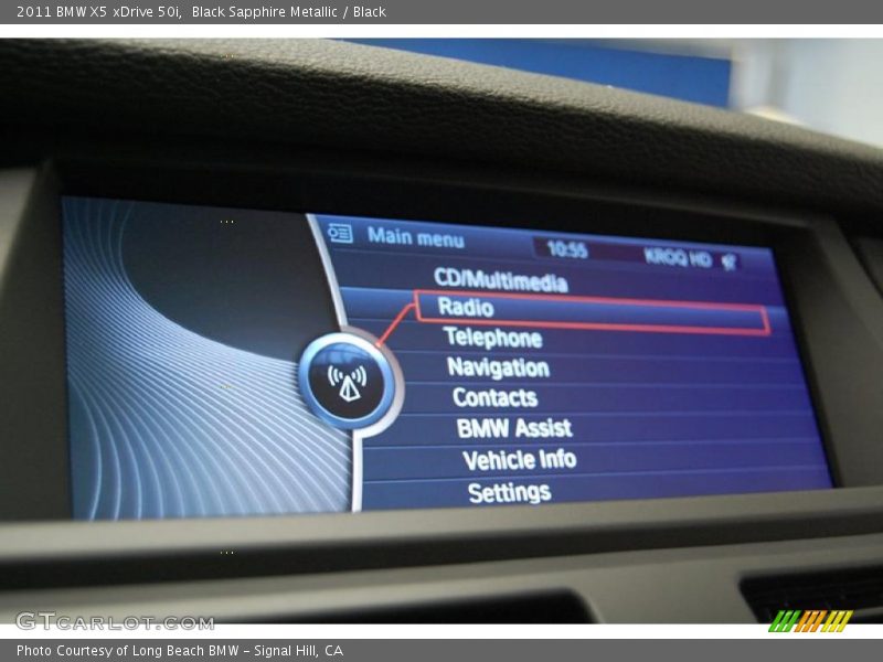Black Sapphire Metallic / Black 2011 BMW X5 xDrive 50i
