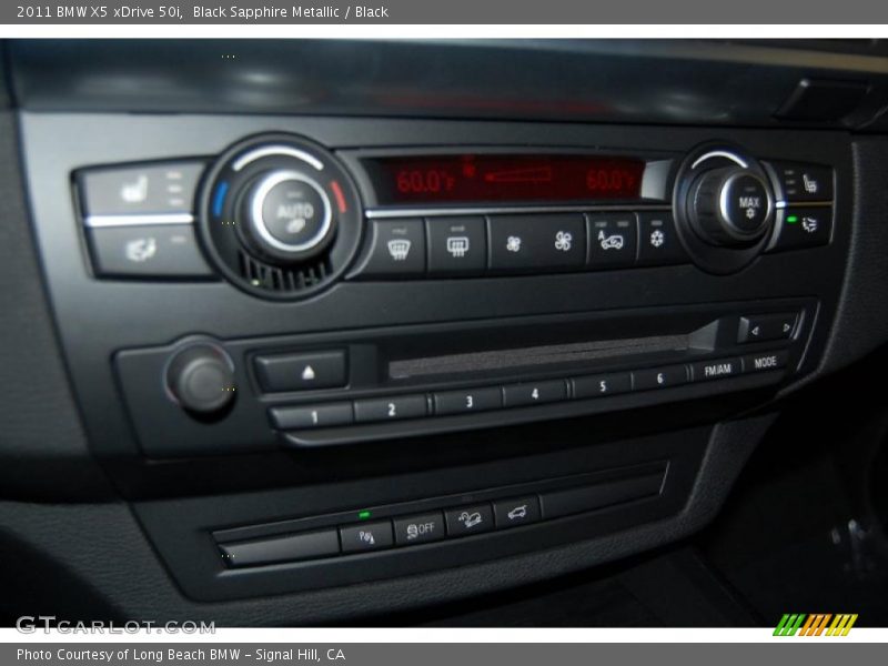 Black Sapphire Metallic / Black 2011 BMW X5 xDrive 50i