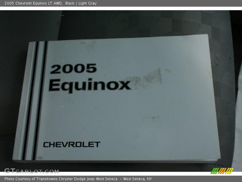 Black / Light Gray 2005 Chevrolet Equinox LT AWD