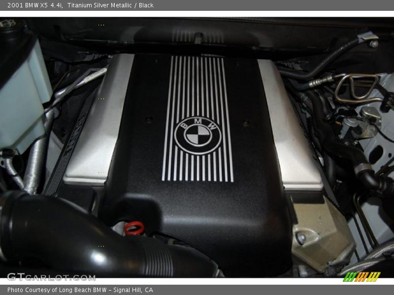 Titanium Silver Metallic / Black 2001 BMW X5 4.4i