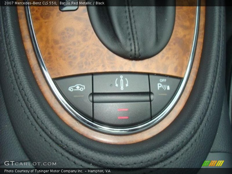 Barolo Red Metallic / Black 2007 Mercedes-Benz CLS 550