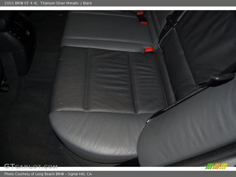 Titanium Silver Metallic / Black 2001 BMW X5 4.4i