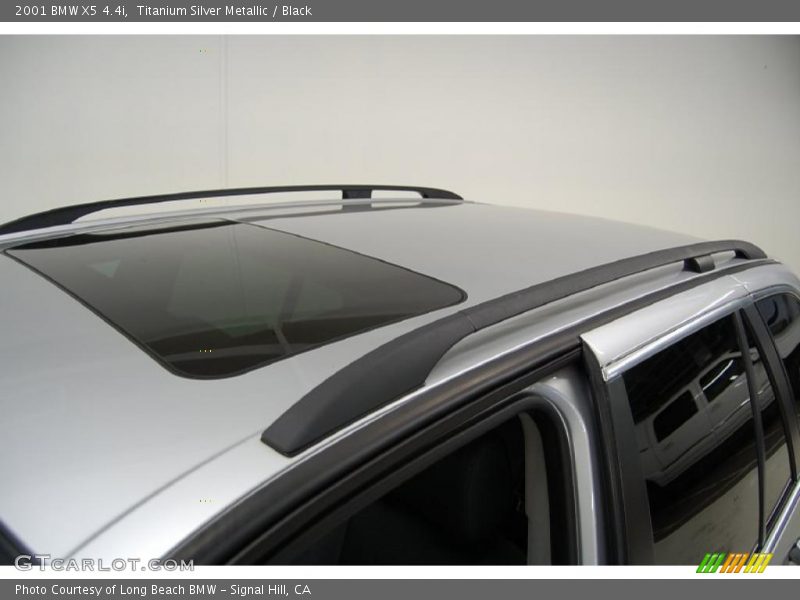 Titanium Silver Metallic / Black 2001 BMW X5 4.4i