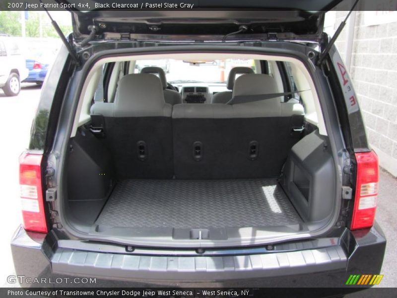 Black Clearcoat / Pastel Slate Gray 2007 Jeep Patriot Sport 4x4