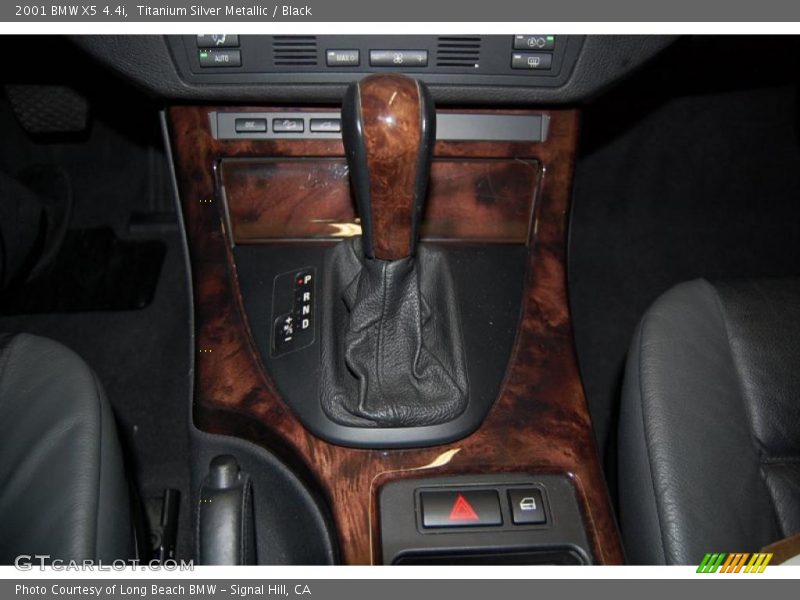 Titanium Silver Metallic / Black 2001 BMW X5 4.4i
