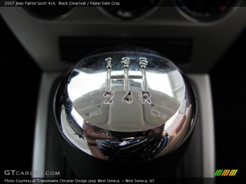 Black Clearcoat / Pastel Slate Gray 2007 Jeep Patriot Sport 4x4