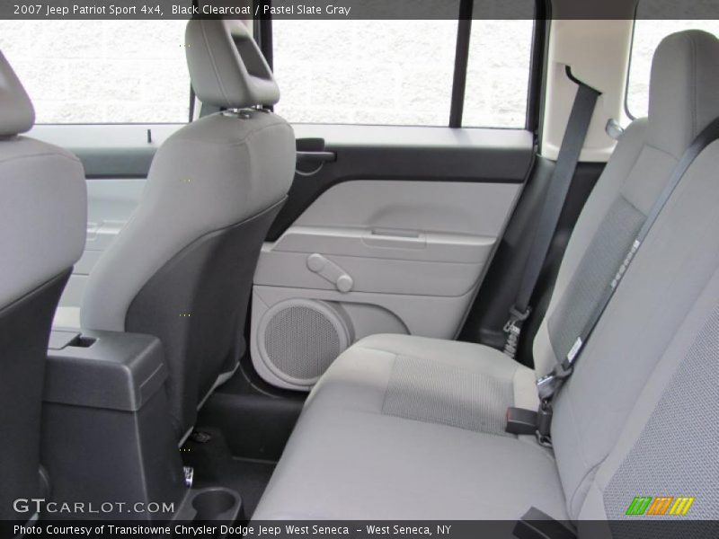 Black Clearcoat / Pastel Slate Gray 2007 Jeep Patriot Sport 4x4