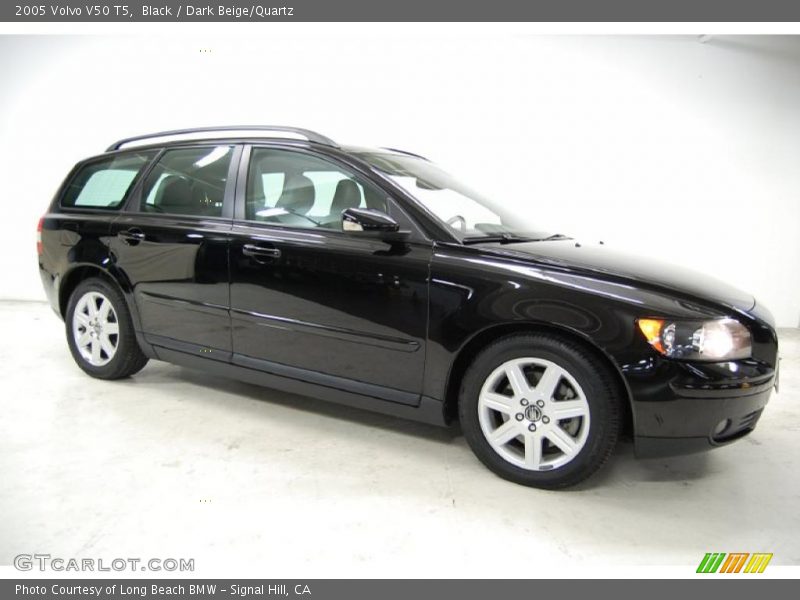 Black / Dark Beige/Quartz 2005 Volvo V50 T5