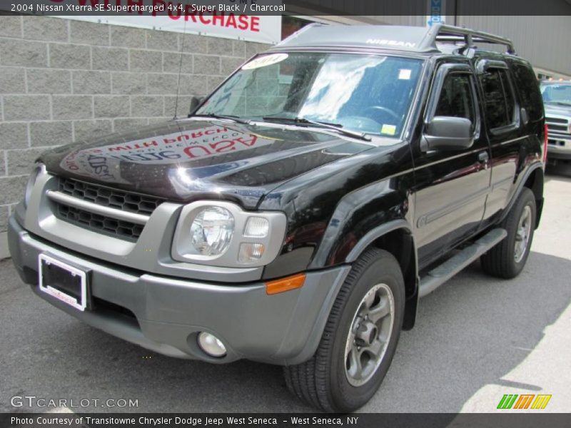 Super Black / Charcoal 2004 Nissan Xterra SE Supercharged 4x4