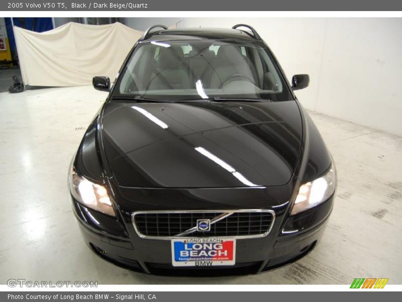 Black / Dark Beige/Quartz 2005 Volvo V50 T5