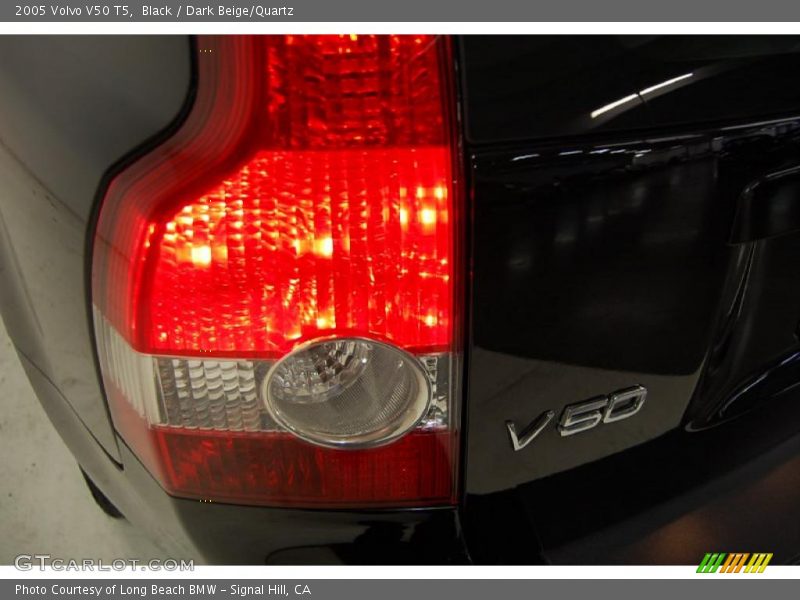 Black / Dark Beige/Quartz 2005 Volvo V50 T5