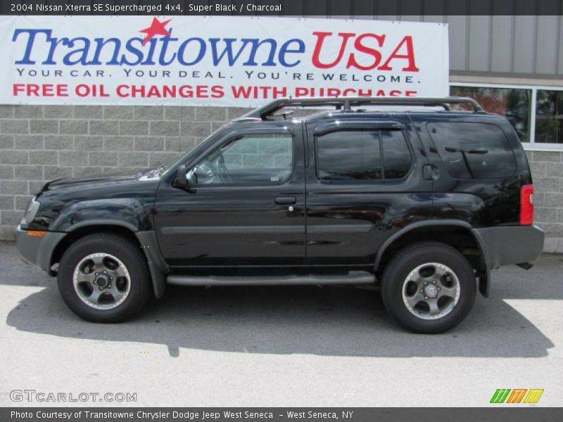 Super Black / Charcoal 2004 Nissan Xterra SE Supercharged 4x4