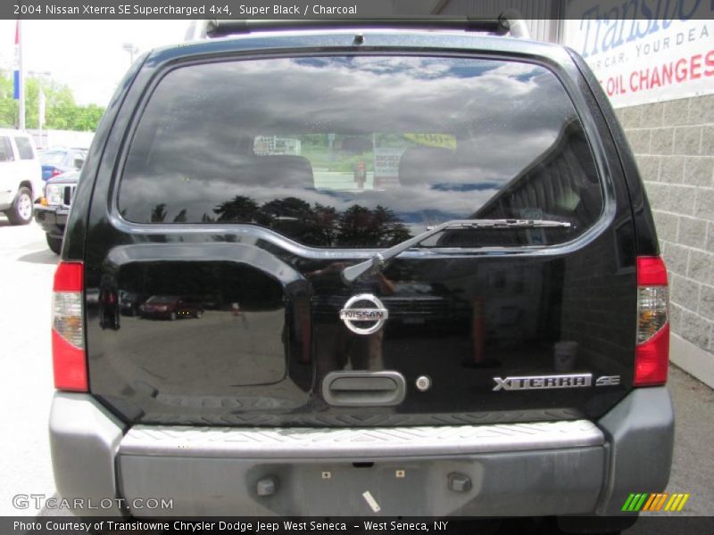 Super Black / Charcoal 2004 Nissan Xterra SE Supercharged 4x4
