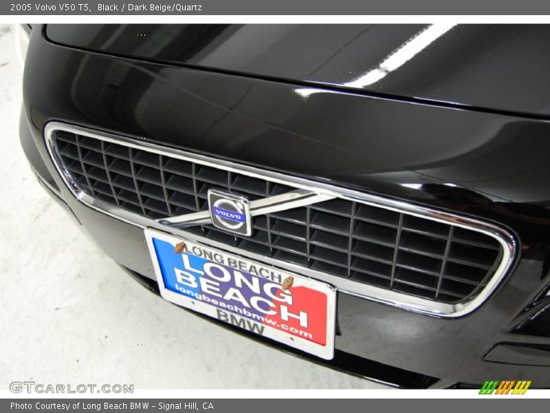Black / Dark Beige/Quartz 2005 Volvo V50 T5
