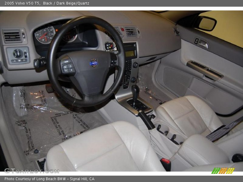 Black / Dark Beige/Quartz 2005 Volvo V50 T5