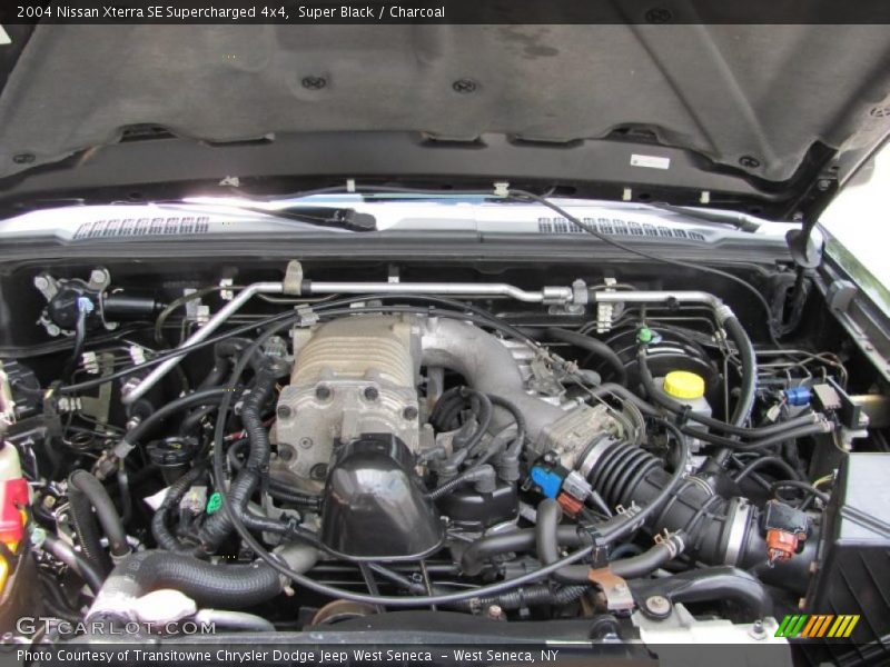  2004 Xterra SE Supercharged 4x4 Engine - 3.3 Liter Supercharged SOHC 12-Valve V6