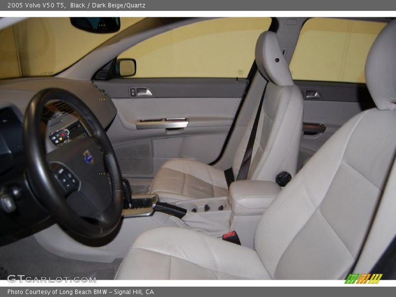 Black / Dark Beige/Quartz 2005 Volvo V50 T5