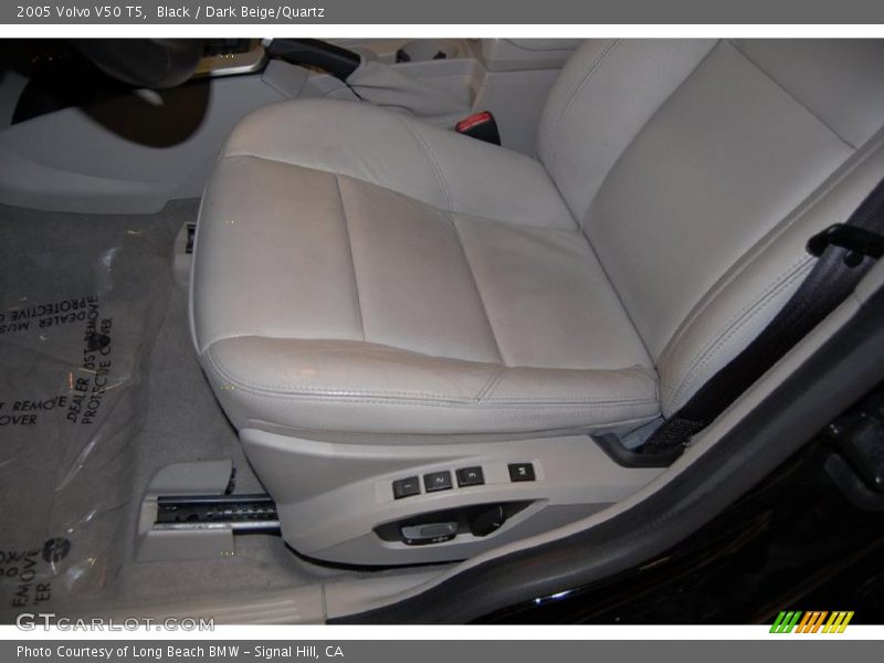 Black / Dark Beige/Quartz 2005 Volvo V50 T5