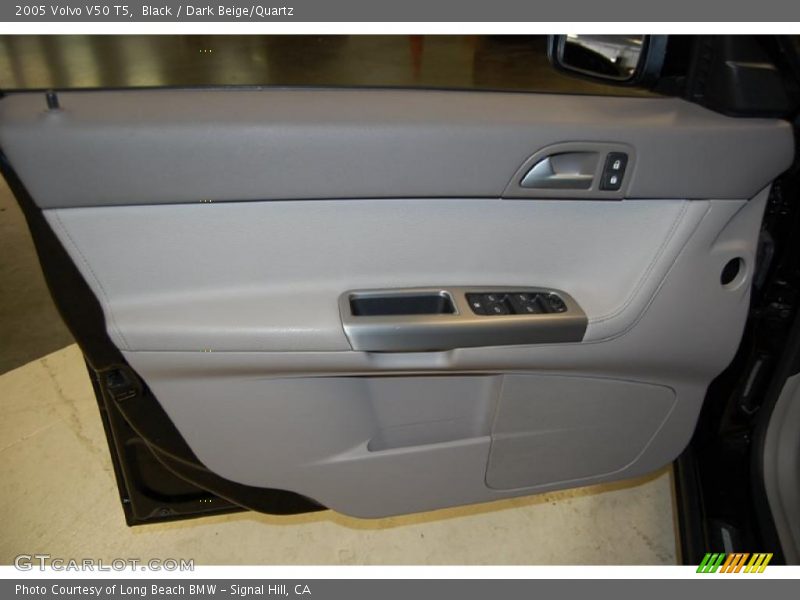 Black / Dark Beige/Quartz 2005 Volvo V50 T5