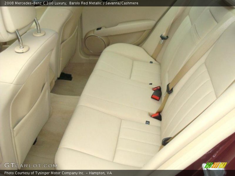 Barolo Red Metallic / Savanna/Cashmere 2008 Mercedes-Benz C 300 Luxury