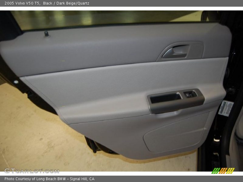 Black / Dark Beige/Quartz 2005 Volvo V50 T5