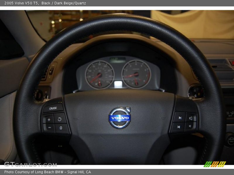Black / Dark Beige/Quartz 2005 Volvo V50 T5