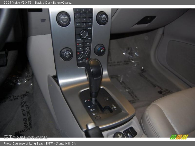 Black / Dark Beige/Quartz 2005 Volvo V50 T5