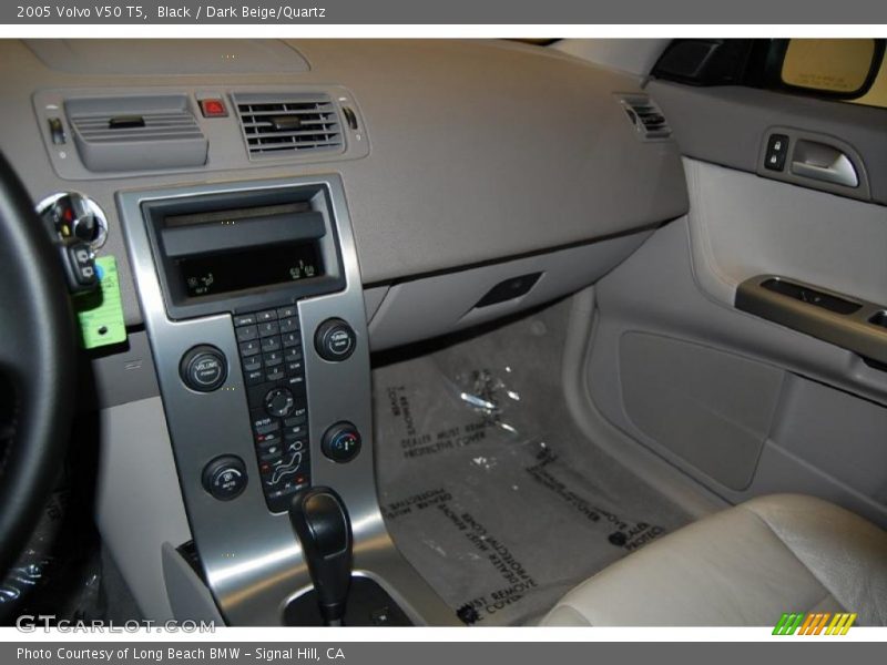 Black / Dark Beige/Quartz 2005 Volvo V50 T5