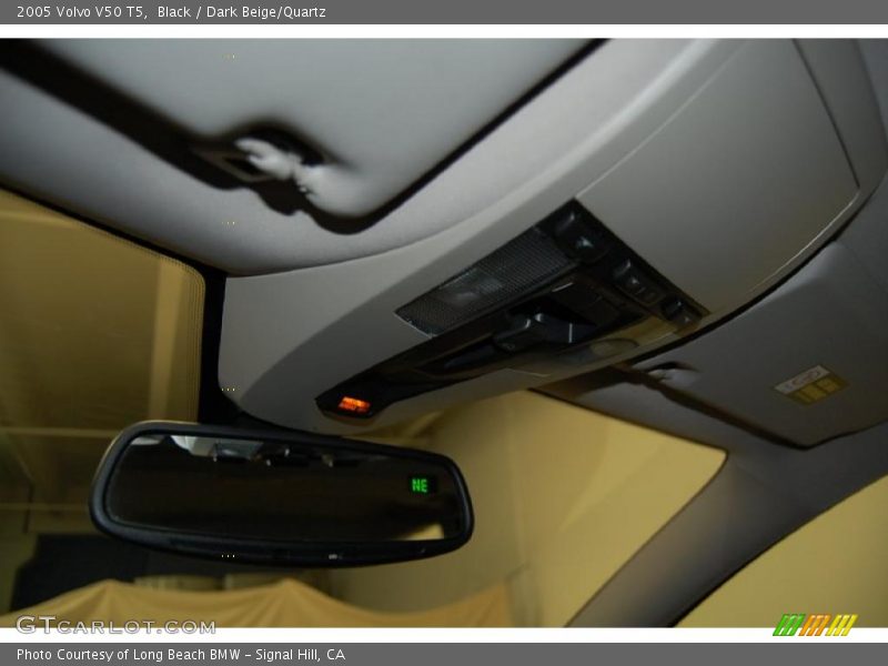 Black / Dark Beige/Quartz 2005 Volvo V50 T5