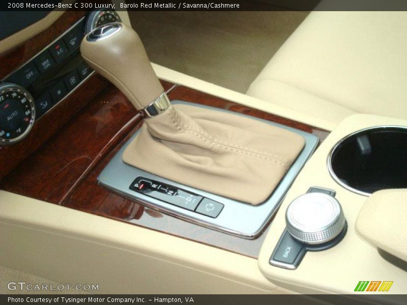 Barolo Red Metallic / Savanna/Cashmere 2008 Mercedes-Benz C 300 Luxury