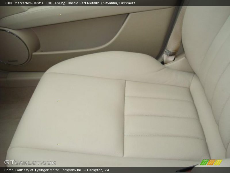 Barolo Red Metallic / Savanna/Cashmere 2008 Mercedes-Benz C 300 Luxury