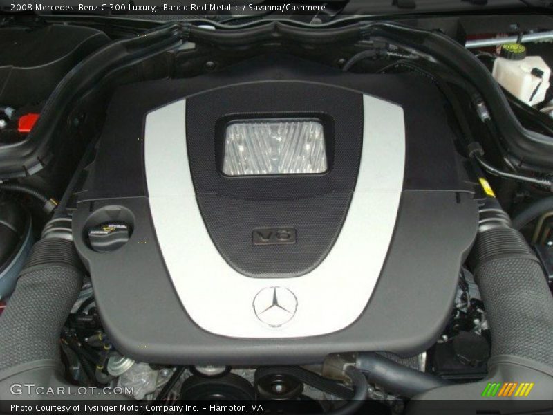 Barolo Red Metallic / Savanna/Cashmere 2008 Mercedes-Benz C 300 Luxury