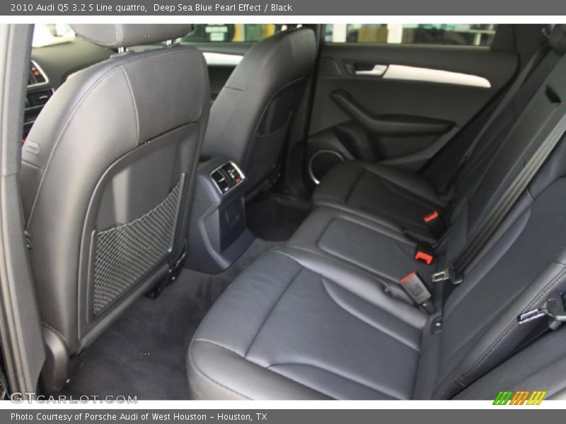 Deep Sea Blue Pearl Effect / Black 2010 Audi Q5 3.2 S Line quattro