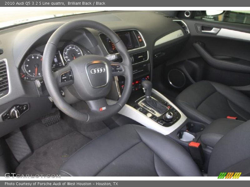 Brilliant Black / Black 2010 Audi Q5 3.2 S Line quattro